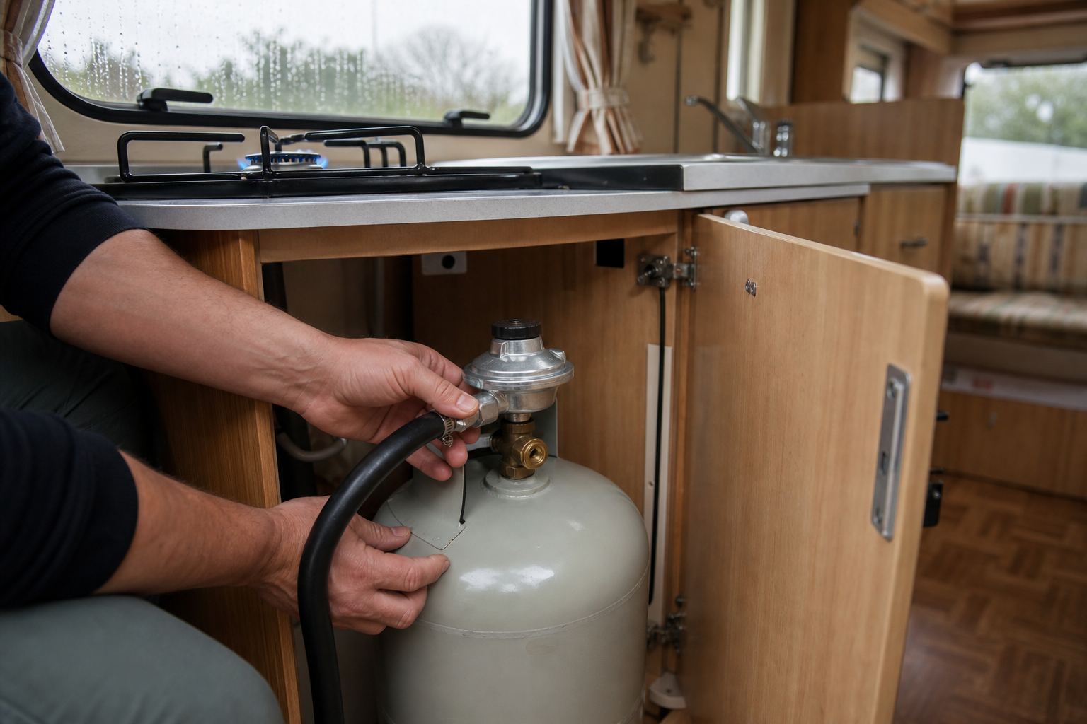 Pourquoi une bouteille de gaz neuve produit-elle une petite flamme ?