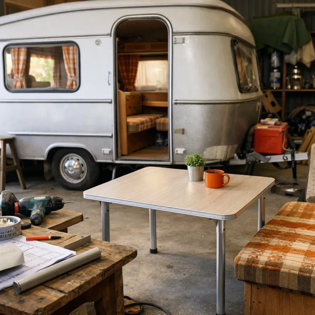 Choisir une table légère pour l’intérieur d’une caravane