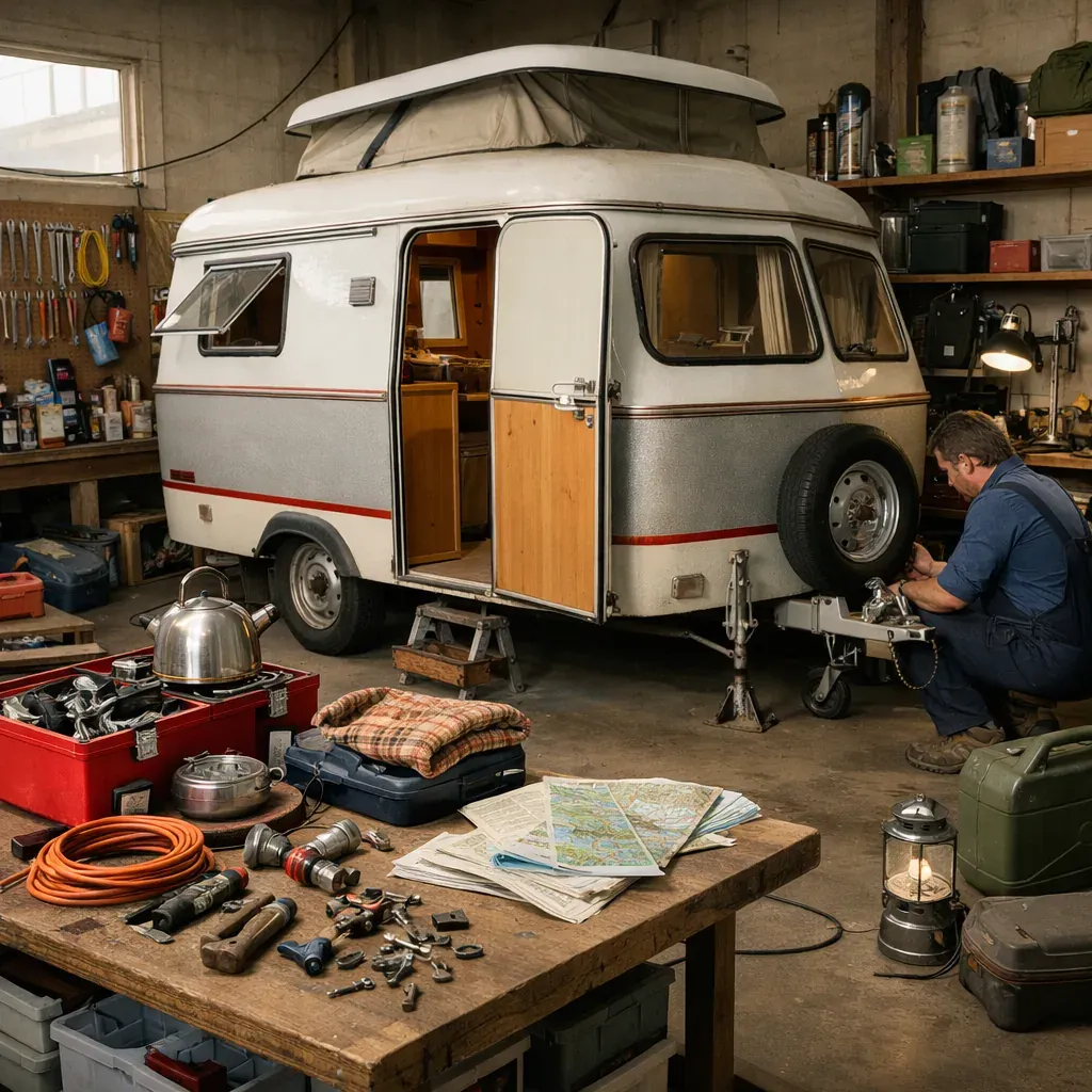 Équiper une caravane pour des sorties fréquentes