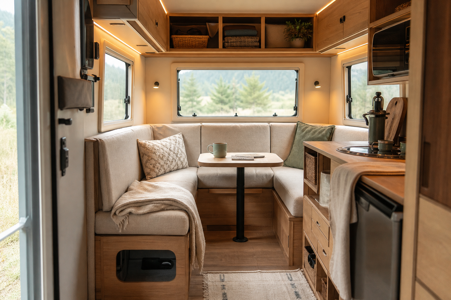L’intérieur de votre caravane peut gagner en style et en confort