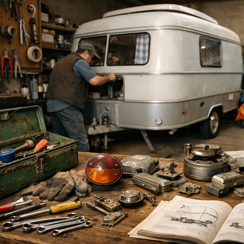 Préparer la recherche d’une pièce rare de caravane