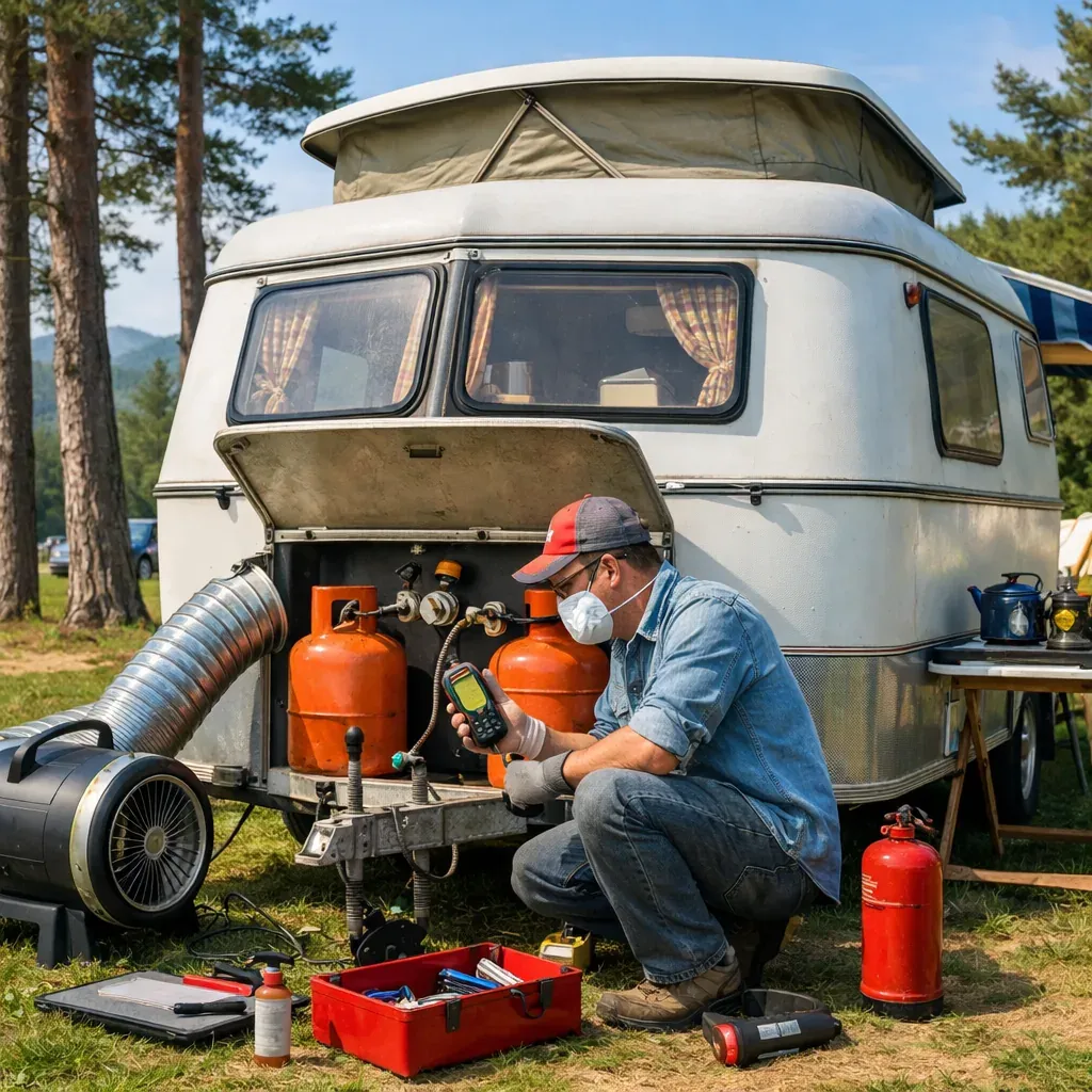 Ventilation et sécurité autour des équipements gaz